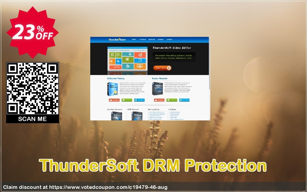 ThunderSoft DRM Protection Coupon Code Apr 2024, 23% OFF - VotedCoupon