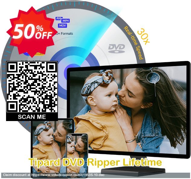 Tipard DVD Ripper Lifetime Coupon, discount Tipard DVD Ripper staggering offer code 2023. Promotion: 50OFF Tipard