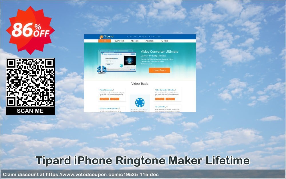 Tipard iPhone Ringtone Maker Lifetime