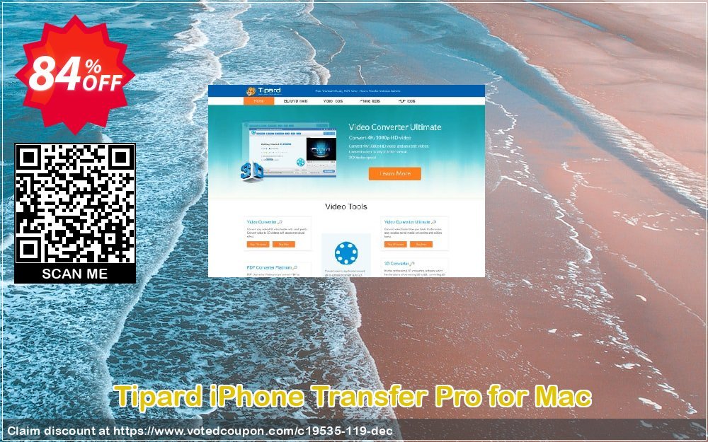 Tipard iPhone Transfer Pro for MAC Coupon, discount Tipard Mac iPhone Transfer Ultimate awesome discounts code 2024. Promotion: 50OFF Tipard
