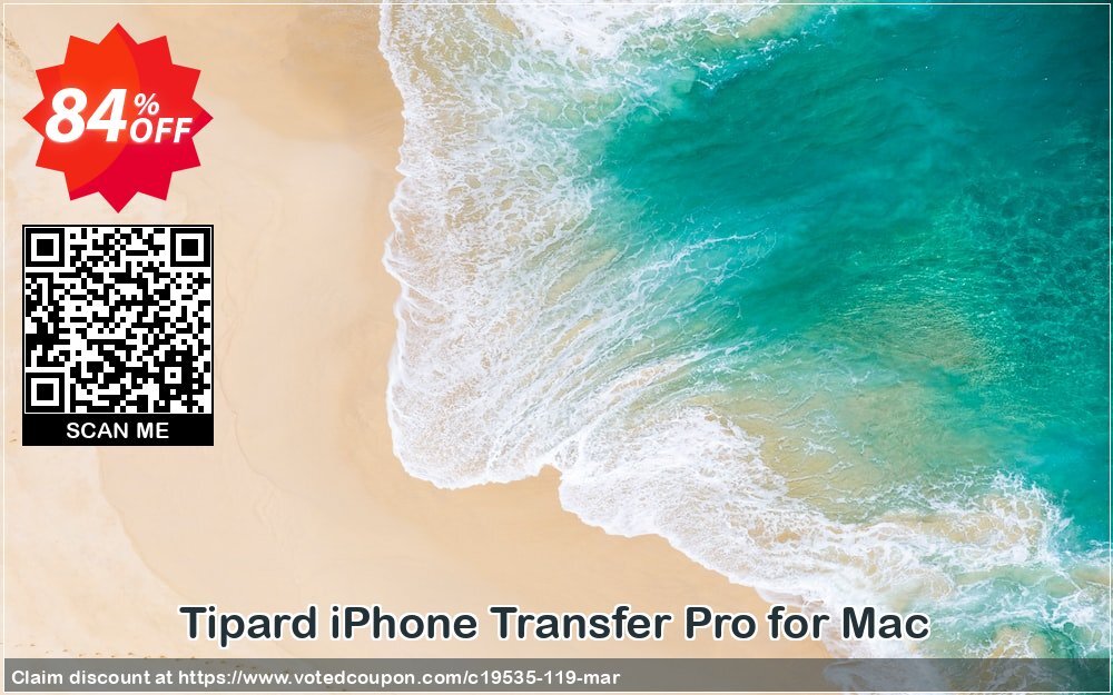 Tipard iPhone Transfer Pro for MAC Coupon Code Apr 2024, 84% OFF - VotedCoupon