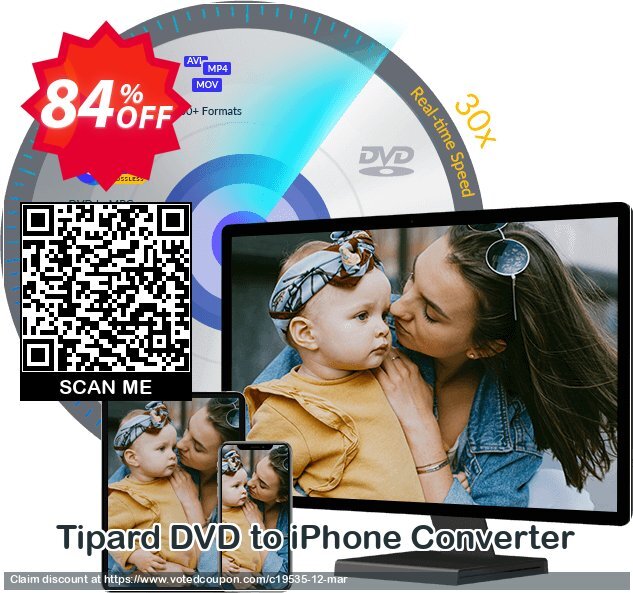 Tipard DVD to iPhone Converter Coupon, discount 84% OFF Tipard DVD to iPhone Converter, verified. Promotion: Formidable discount code of Tipard DVD to iPhone Converter, tested & approved