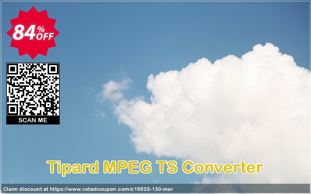 Tipard MPEG TS Converter Coupon, discount 50OFF Tipard. Promotion: 50OFF Tipard