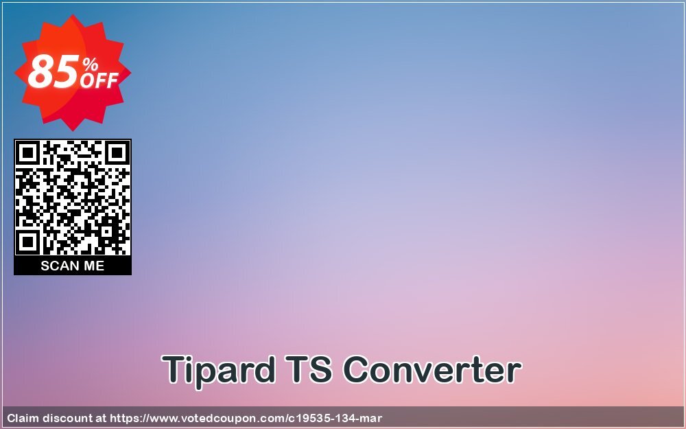 Tipard TS Converter Coupon Code Apr 2024, 85% OFF - VotedCoupon