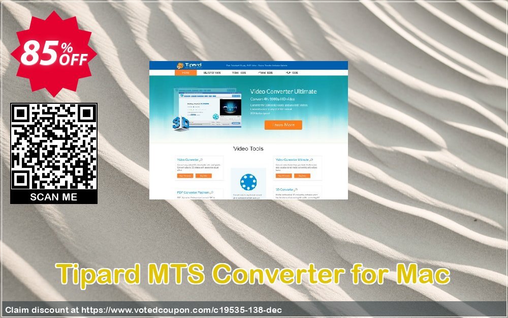 Tipard MTS Converter for MAC Coupon, discount Tipard MTS Converter for Mac super promo code 2024. Promotion: 50OFF Tipard