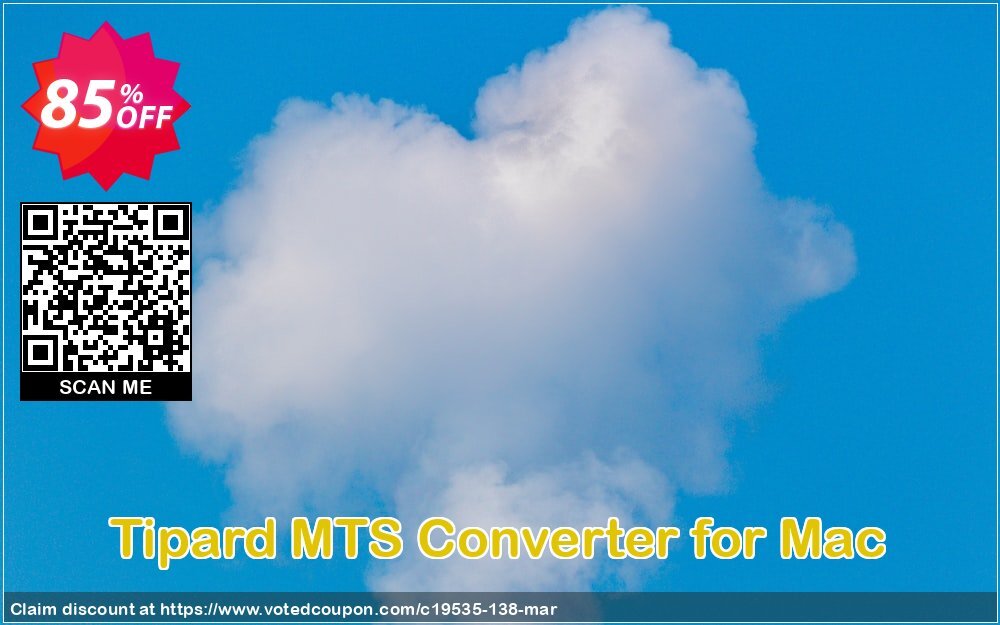 Tipard MTS Converter for MAC Coupon Code Apr 2024, 85% OFF - VotedCoupon