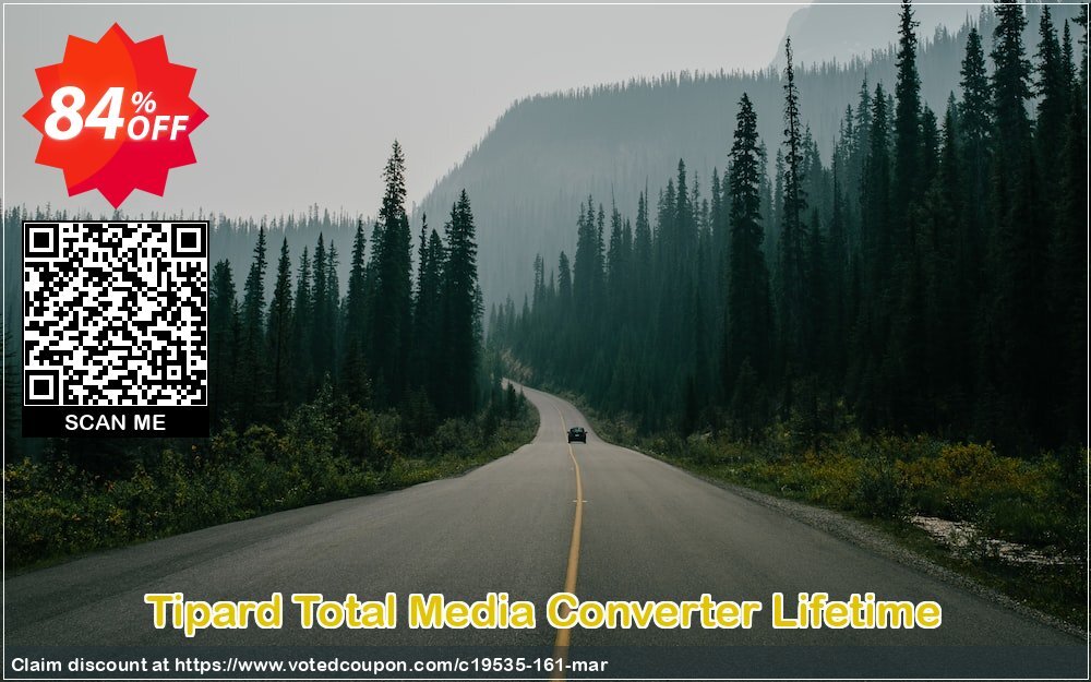 Tipard Total Media Converter Lifetime Coupon, discount Tipard Total Media Converter super promotions code 2024. Promotion: 50OFF Tipard