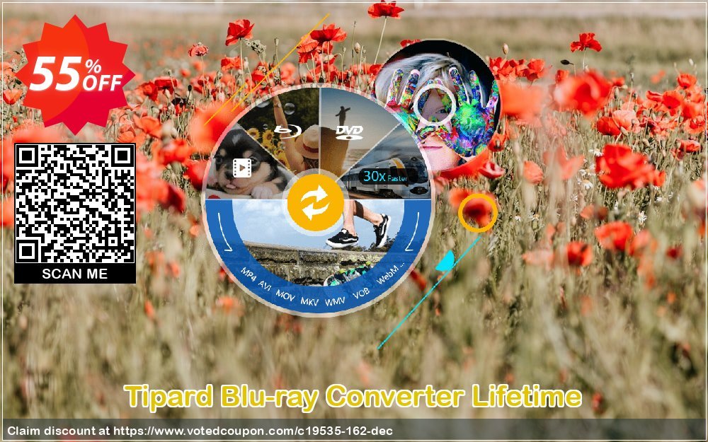Tipard Blu-ray Converter Lifetime Coupon, discount Tipard Blu-ray Converter best sales code 2023. Promotion: 50OFF Tipard