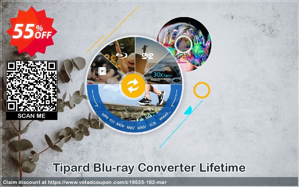 Tipard Blu-ray Converter Lifetime Coupon Code Apr 2024, 55% OFF - VotedCoupon