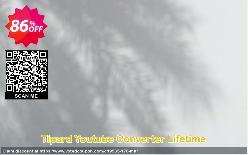 Tipard Youtube Converter Lifetime Coupon Code Apr 2024, 86% OFF - VotedCoupon