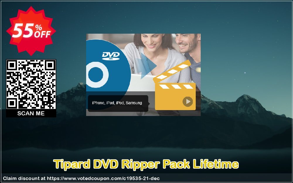 Tipard DVD Ripper Pack Lifetime Coupon Code Apr 2024, 55% OFF - VotedCoupon