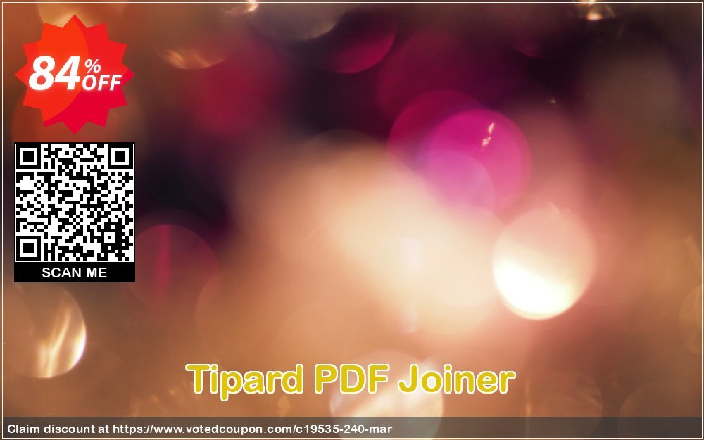 Tipard PDF Joiner Coupon, discount 50OFF Tipard. Promotion: 50OFF Tipard