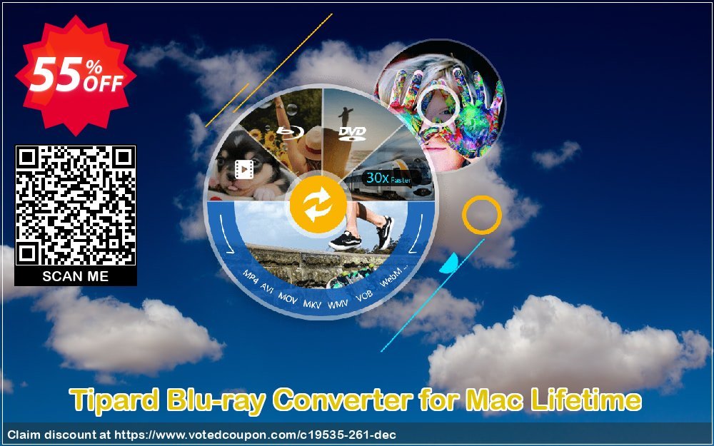 Tipard Blu-ray Converter for MAC Lifetime Coupon, discount Tipard Blu-ray Converter for Mac special discount code 2023. Promotion: 50OFF Tipard