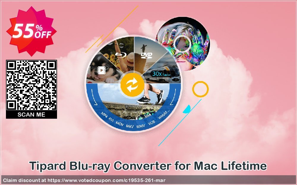 Tipard Blu-ray Converter for MAC Lifetime Coupon Code Apr 2024, 55% OFF - VotedCoupon