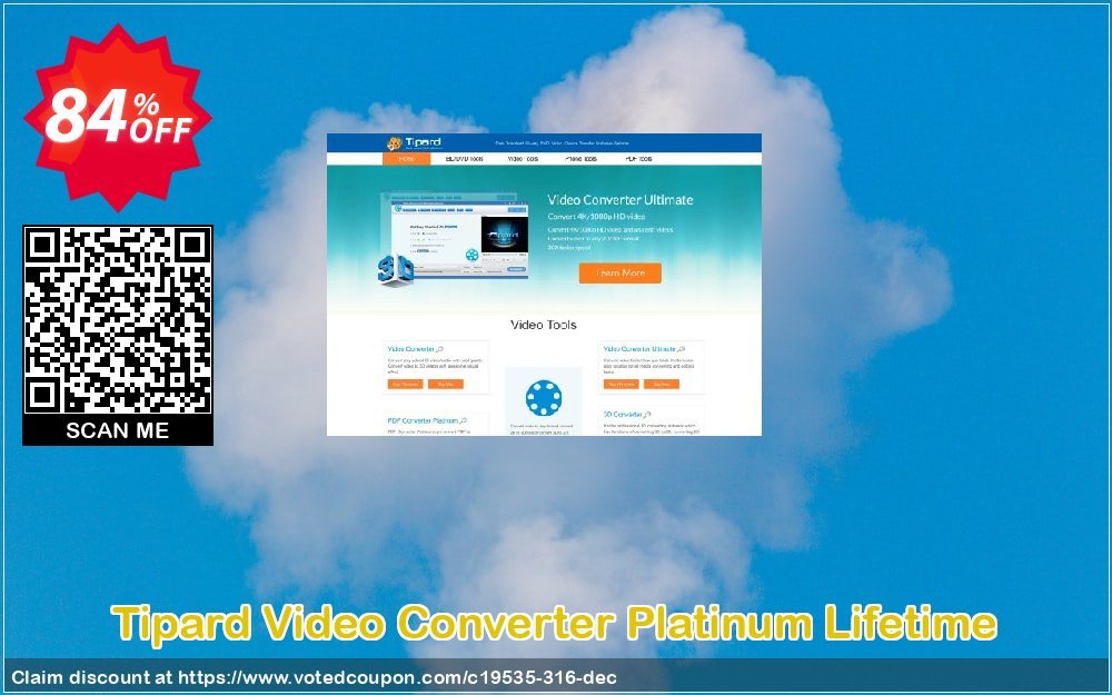 Tipard Video Converter Platinum Lifetime Coupon Code Apr 2024, 84% OFF - VotedCoupon