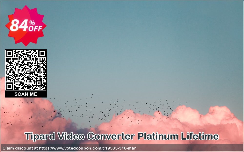 Tipard Video Converter Platinum Lifetime Coupon Code Apr 2024, 84% OFF - VotedCoupon