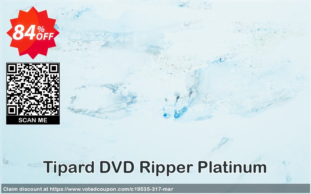 Tipard DVD Ripper Platinum Coupon Code Apr 2024, 84% OFF - VotedCoupon