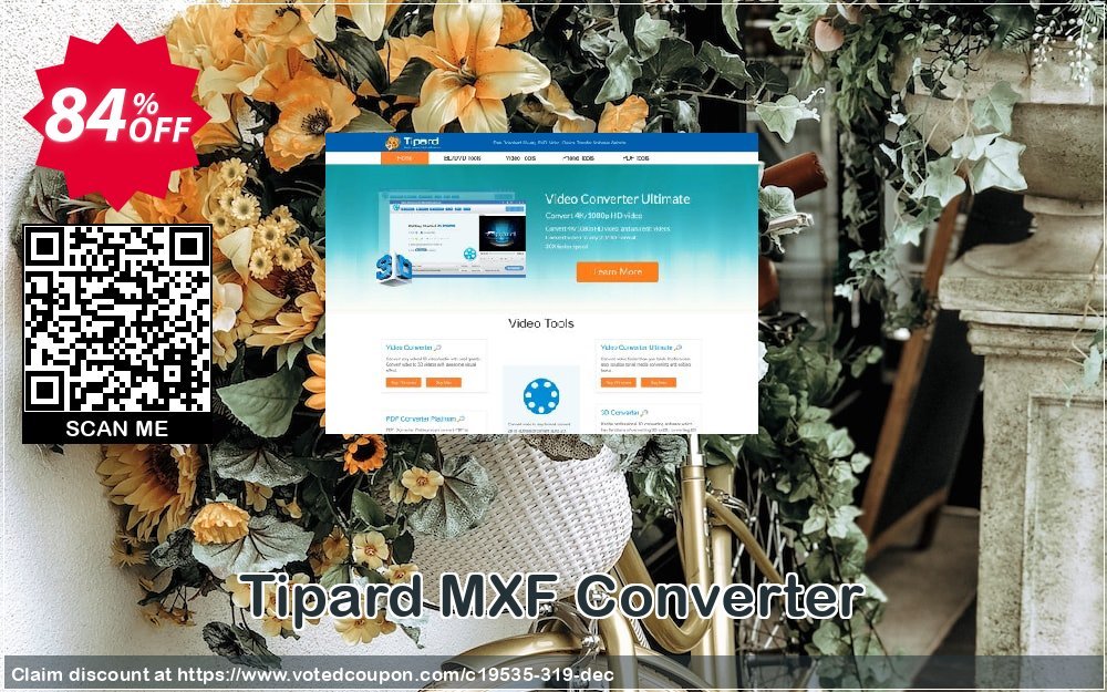 Tipard MXF Converter Coupon Code Apr 2024, 84% OFF - VotedCoupon