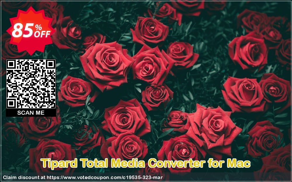 Tipard Total Media Converter for MAC Coupon Code May 2024, 85% OFF - VotedCoupon