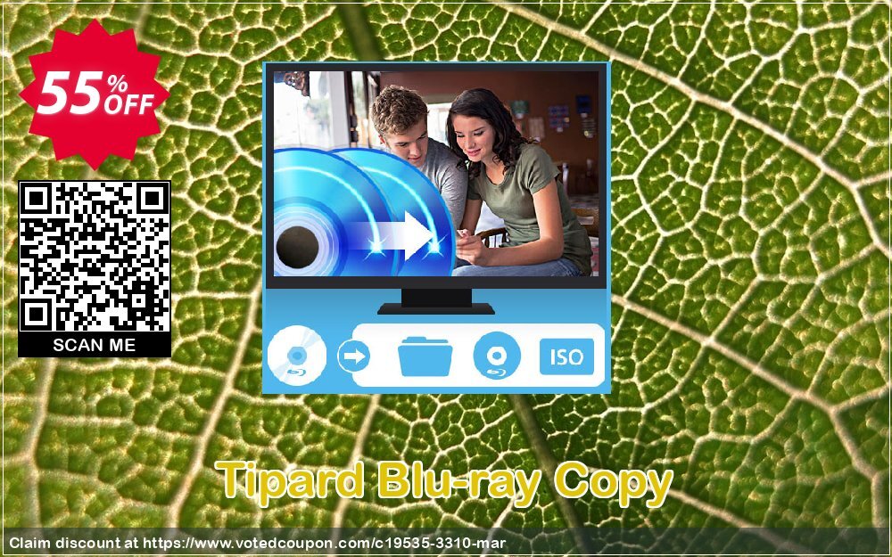 Tipard Blu-ray Copy Coupon, discount 55% OFF Tipard Blu-ray Copy (1 year), verified. Promotion: Formidable discount code of Tipard Blu-ray Copy (1 year), tested & approved