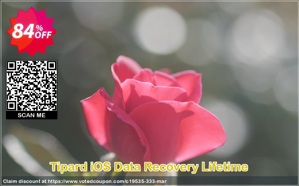 Tipard iOS Data Recovery Lifetime Coupon Code May 2024, 84% OFF - VotedCoupon