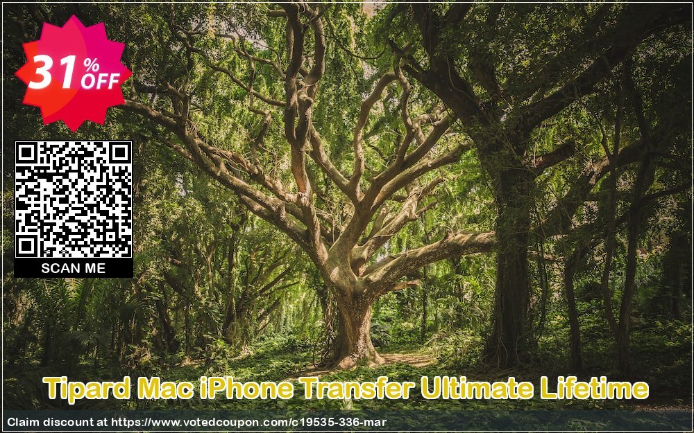 Tipard MAC iPhone Transfer Ultimate Lifetime Coupon Code Apr 2024, 31% OFF - VotedCoupon