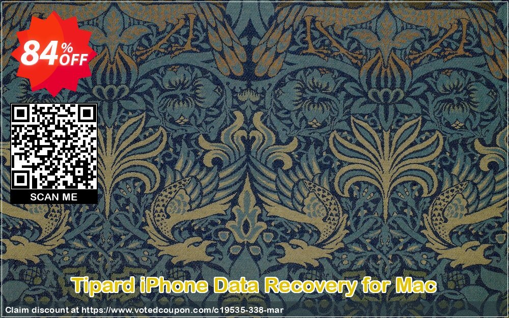 Tipard iPhone Data Recovery for MAC Coupon, discount Tipard iPhone Data Recovery stunning discount code 2024. Promotion: 50OFF Tipard