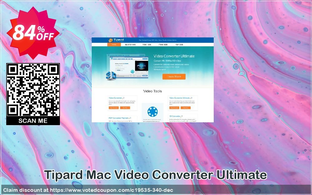 Tipard MAC Video Converter Ultimate Coupon, discount Tipard Mac Video Converter Ultimate awful discount code 2023. Promotion: 50OFF Tipard