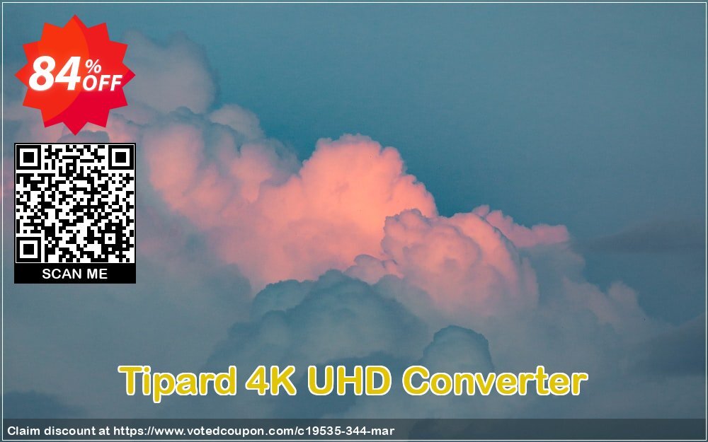 Tipard 4K UHD Converter Coupon, discount 50OFF Tipard. Promotion: 50OFF Tipard