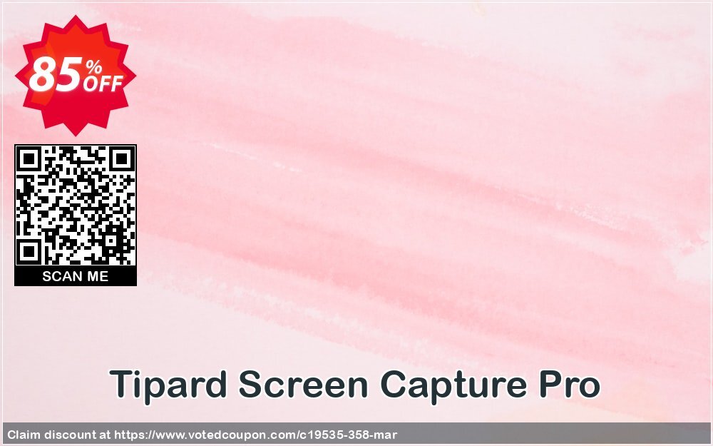 Tipard Screen Capture Pro Coupon, discount 50OFF Tipard. Promotion: 50OFF Tipard