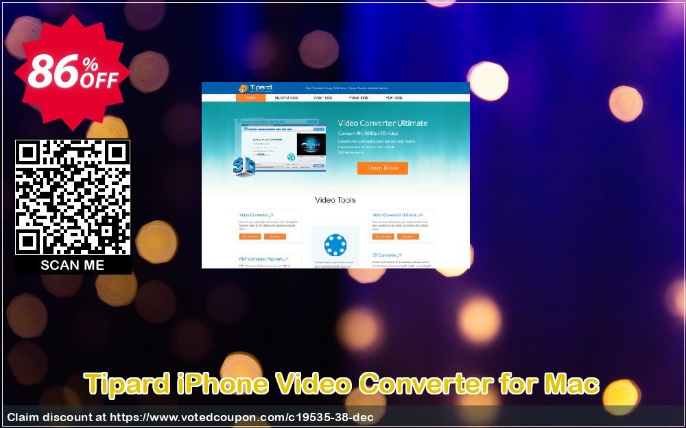 Tipard iPhone Video Converter for MAC Coupon, discount 50OFF Tipard. Promotion: 50OFF Tipard