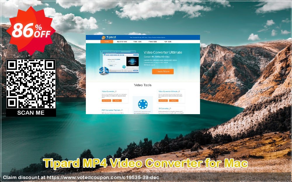 Tipard MP4 Video Converter for MAC Coupon Code Apr 2024, 86% OFF - VotedCoupon