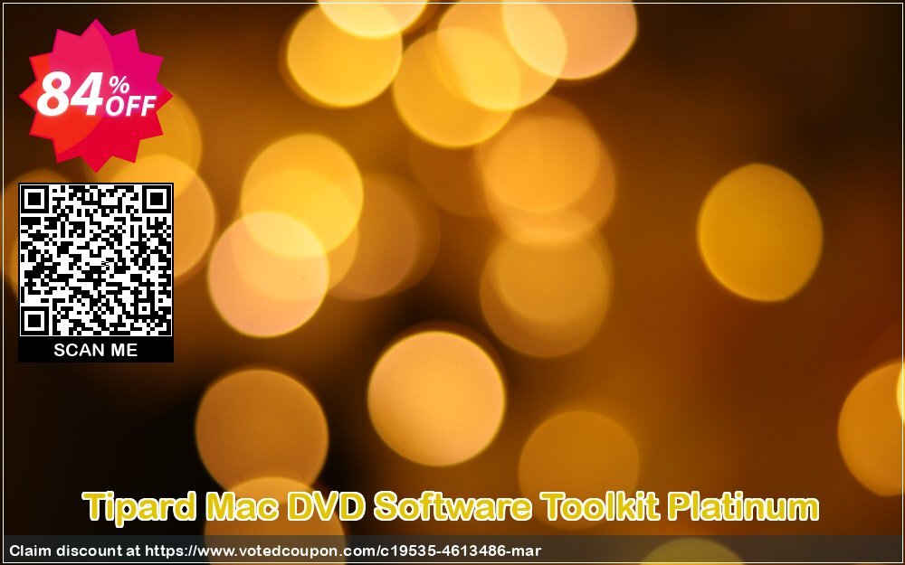 Tipard MAC DVD Software Toolkit Platinum Coupon, discount Tipard Mac DVD Software Toolkit Platinum wondrous promotions code 2024. Promotion: excellent promo code of Tipard Mac DVD Software Toolkit Platinum 2024