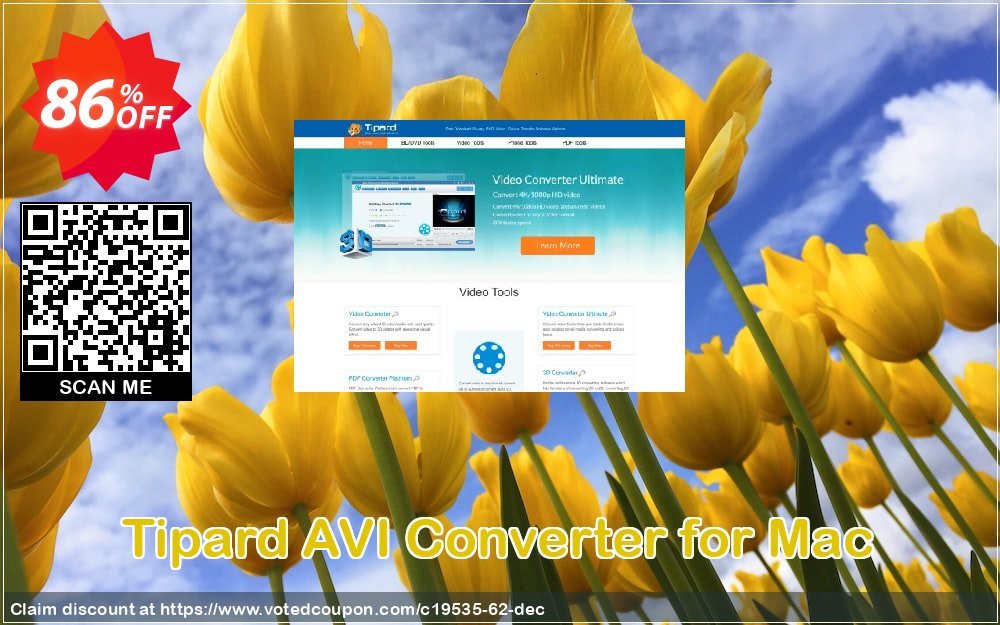 Tipard AVI Converter for MAC Coupon Code Apr 2024, 86% OFF - VotedCoupon