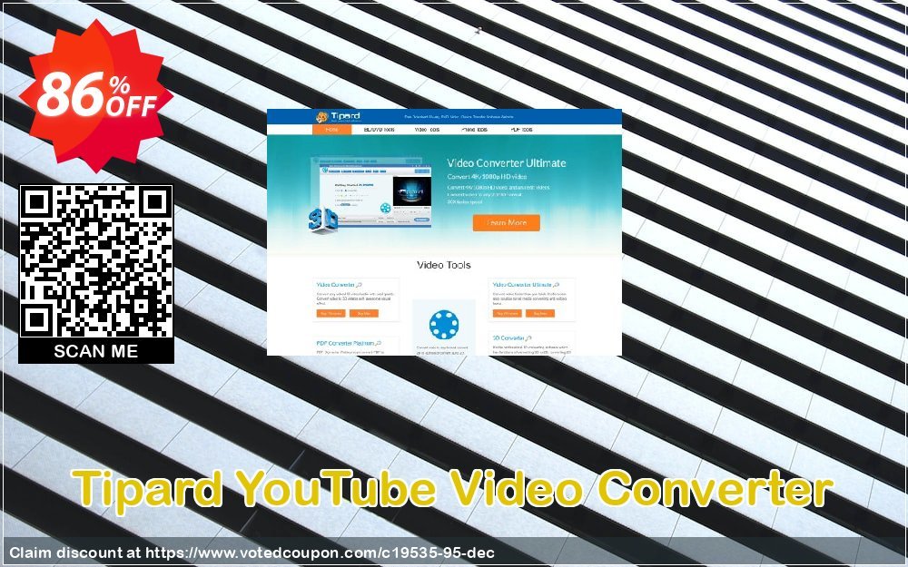 Tipard YouTube Video Converter Coupon Code Apr 2024, 86% OFF - VotedCoupon