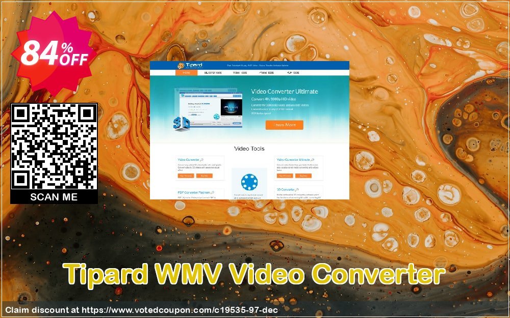 Tipard WMV Video Converter Coupon Code Apr 2024, 84% OFF - VotedCoupon