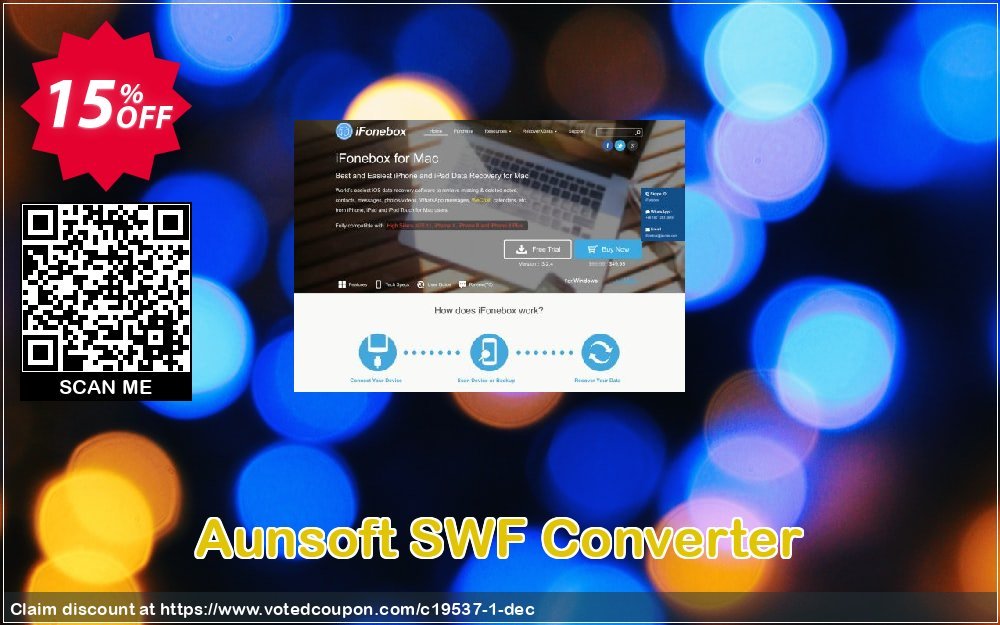 Aunsoft SWF Converter Coupon, discount ifonebox AunTec coupon code 19537. Promotion: ifonebox AunTec discount code (19537)