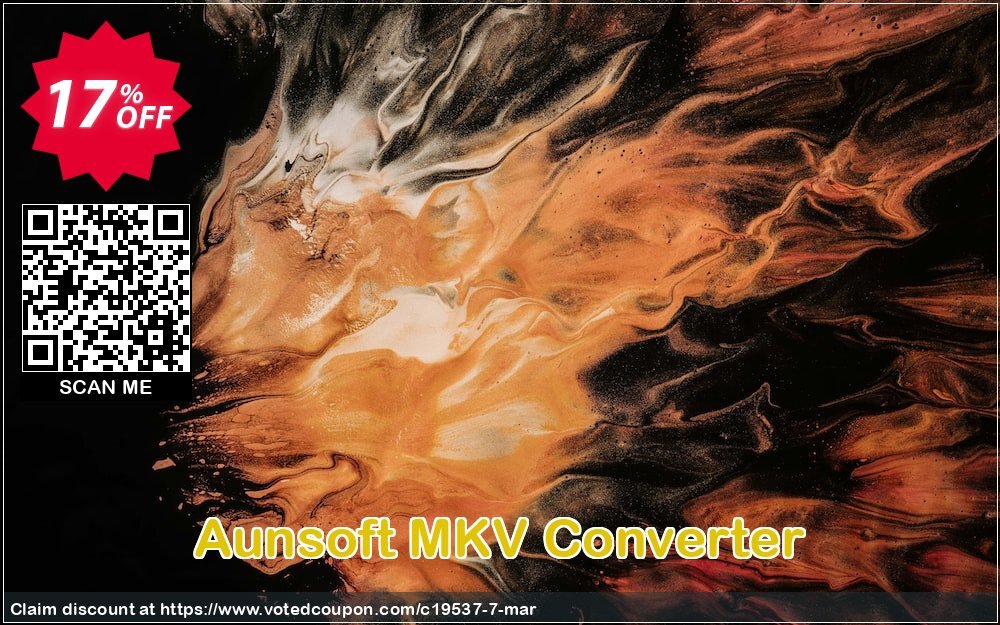 Aunsoft MKV Converter Coupon Code May 2024, 17% OFF - VotedCoupon