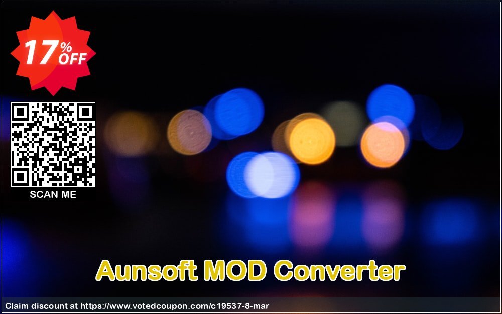 Aunsoft MOD Converter Coupon Code Apr 2024, 17% OFF - VotedCoupon