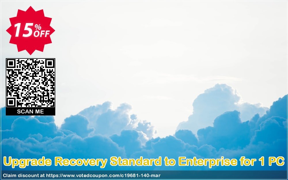 Upgrade Recovery Standard to Enterprise for 1 PC Coupon Code May 2024, 15% OFF - VotedCoupon