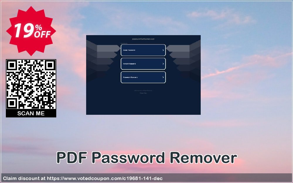 PDF Password Remover Coupon, discount Password Unlocker Studio coupons (19681). Promotion: Password Unlocker coupon codes (19681)