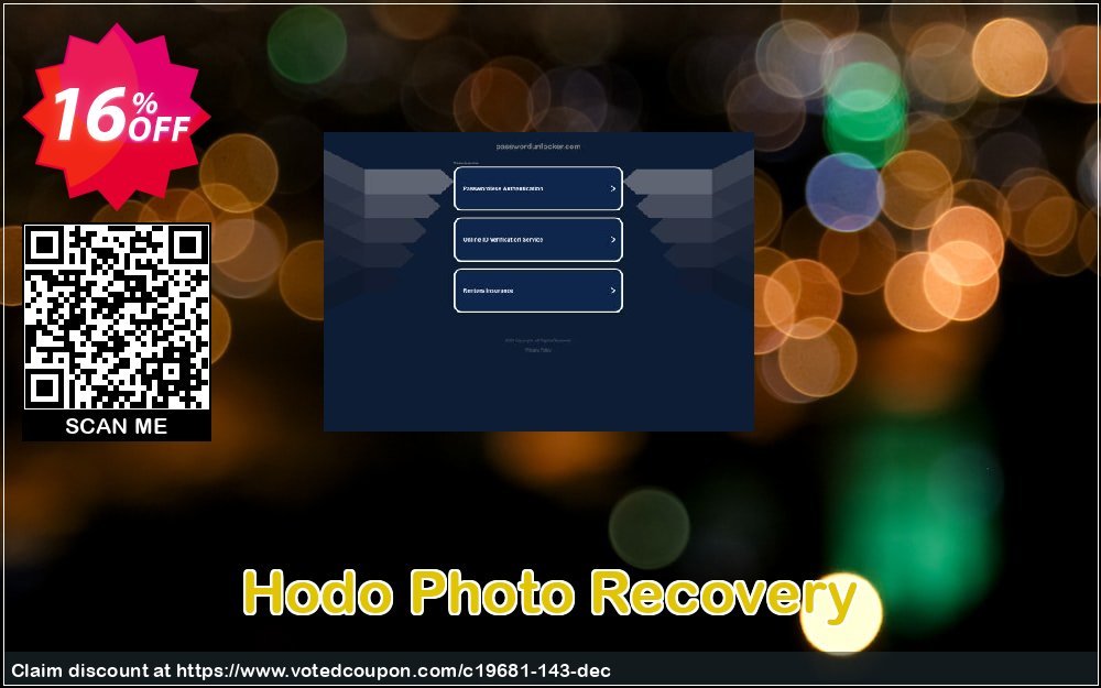 Hodo Photo Recovery Coupon, discount Password Unlocker Studio coupons (19681). Promotion: Password Unlocker coupon codes (19681)