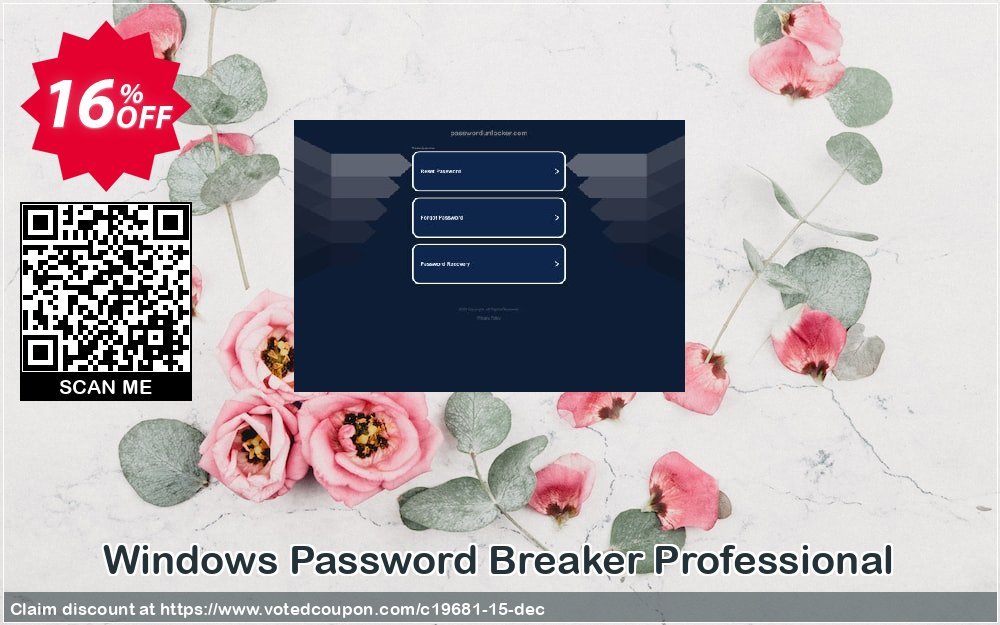 WINDOWS Password Breaker Professional Coupon, discount Password Unlocker Studio coupons (19681). Promotion: Password Unlocker coupon codes (19681)
