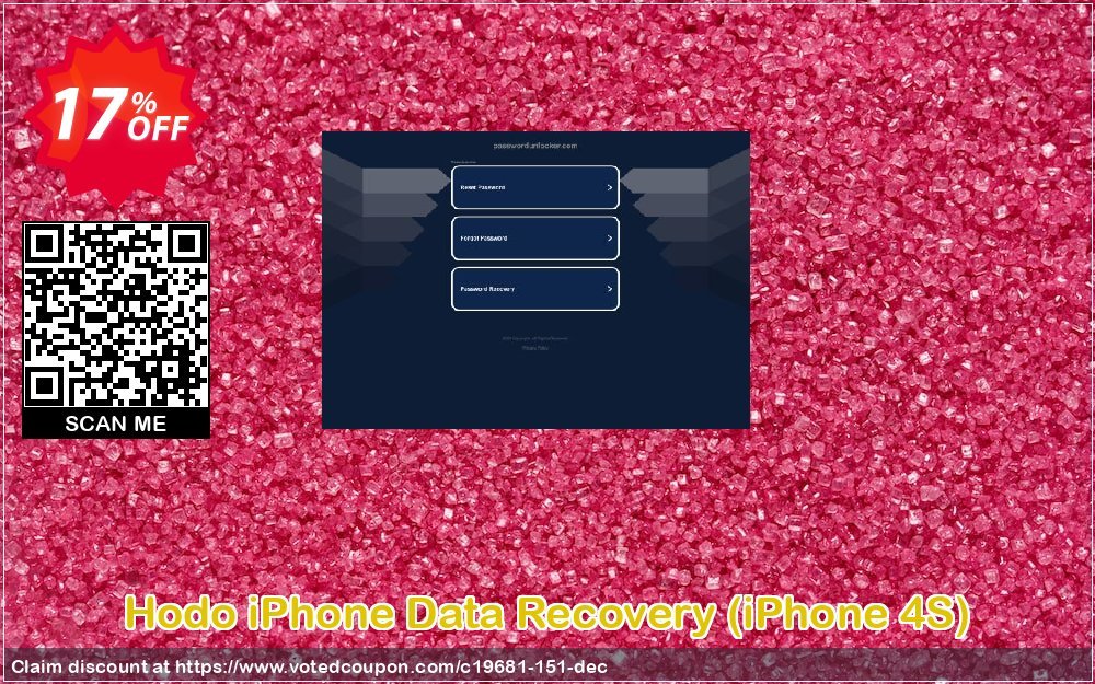 Hodo iPhone Data Recovery, iPhone 4S  Coupon, discount Password Unlocker Studio coupons (19681). Promotion: Password Unlocker coupon codes (19681)