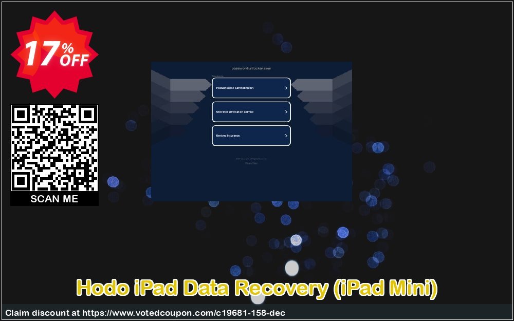 Hodo iPad Data Recovery, iPad Mini  Coupon Code Apr 2024, 17% OFF - VotedCoupon