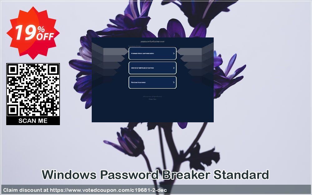WINDOWS Password Breaker Standard Coupon, discount Password Unlocker Studio coupons (19681). Promotion: Password Unlocker coupon codes (19681)
