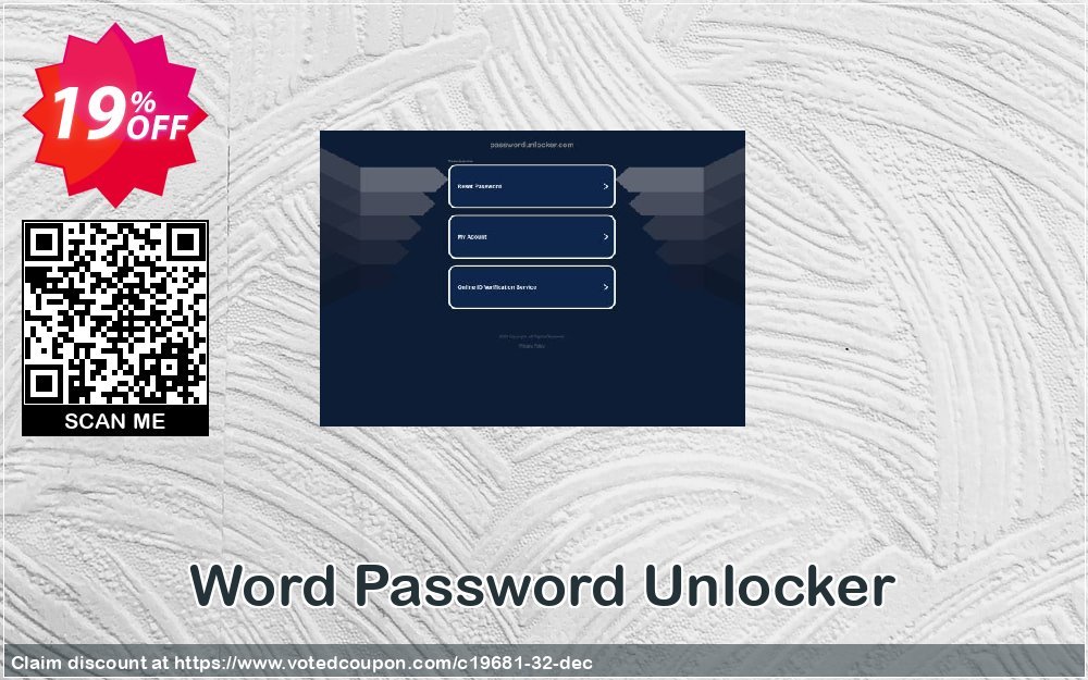 Word Password Unlocker Coupon, discount Password Unlocker Studio coupons (19681). Promotion: Password Unlocker coupon codes (19681)