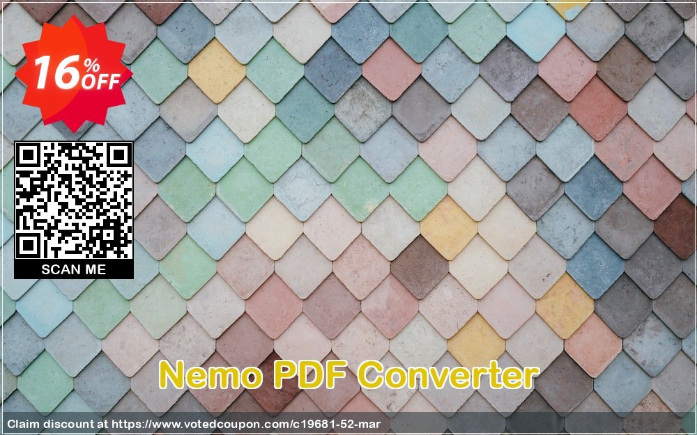 Nemo PDF Converter Coupon Code Apr 2024, 16% OFF - VotedCoupon