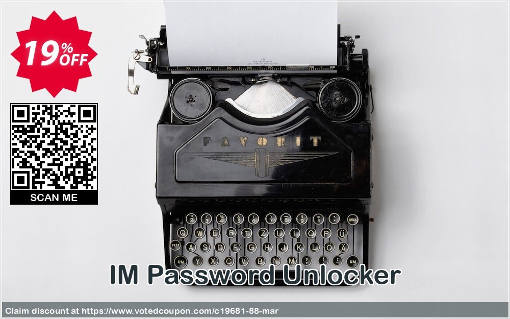 IM Password Unlocker Coupon Code Apr 2024, 19% OFF - VotedCoupon