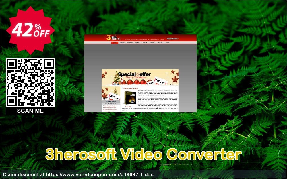 3herosoft Video Converter Coupon, discount 3herosoft Software Studio (19697). Promotion: 